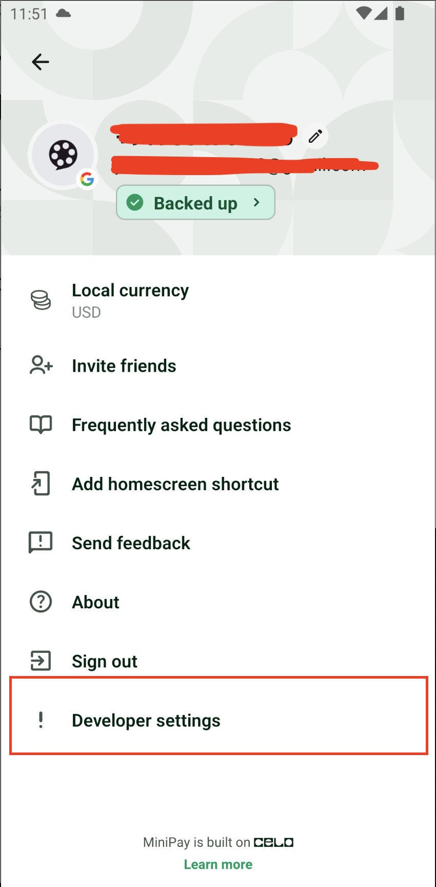 Open MiniPay dApp store